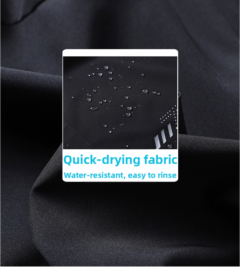 Herrenbekleidung in Übergrößen: Dünne, dehnbare Badeshorts aus atmungsaktivem, lässigem Material, bequem und locker geschnitten._voghion.com