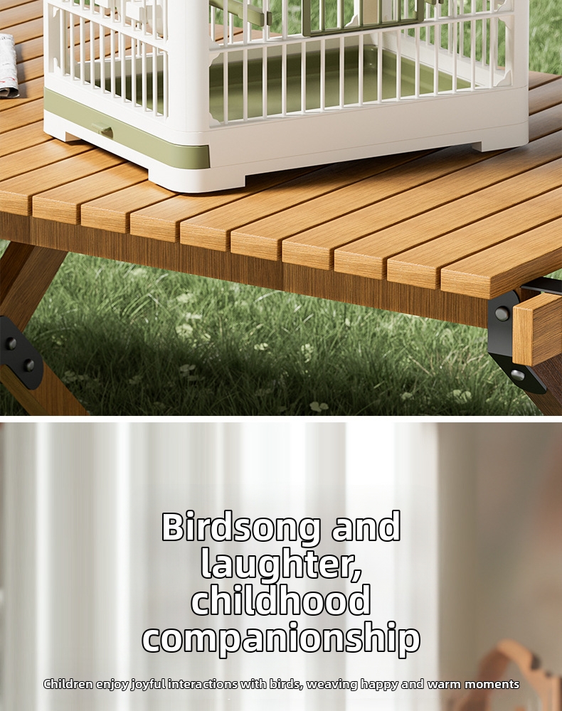 Large Breathable Birdcage For Parrots Portable Outdoor Bird Cage_voghion.com