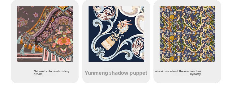 Silk Scarf Print Square Scarf Traditional Pattern Spray Painting Cultural Cultural And Creative Scarf National Style Printing_voghion.com