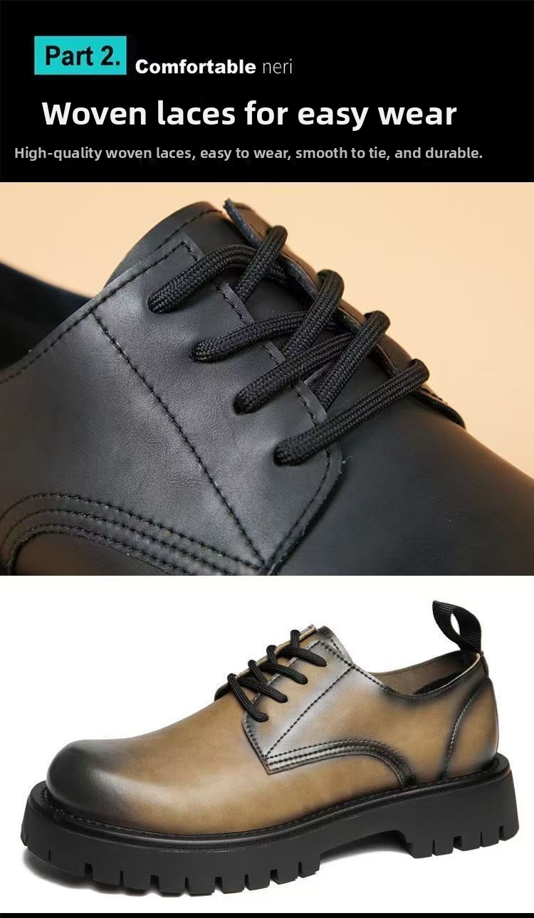 Herren Freizeitschuhe Aus Leder Elegante Business Schuhe_voghion.com