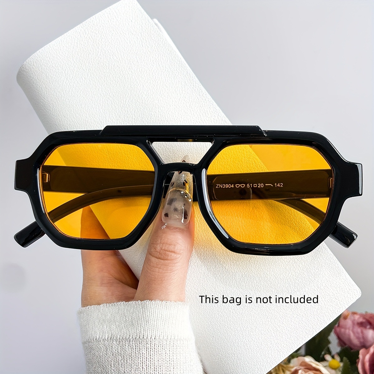 Double Bridge Aviator Sunglasses For Men And Women Retro Style_voghion.com