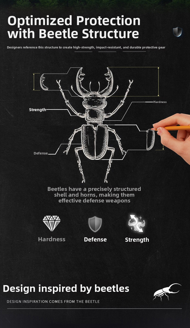 Motorcycle Knee Pads Protective Gear For Riding And Racing_voghion.com