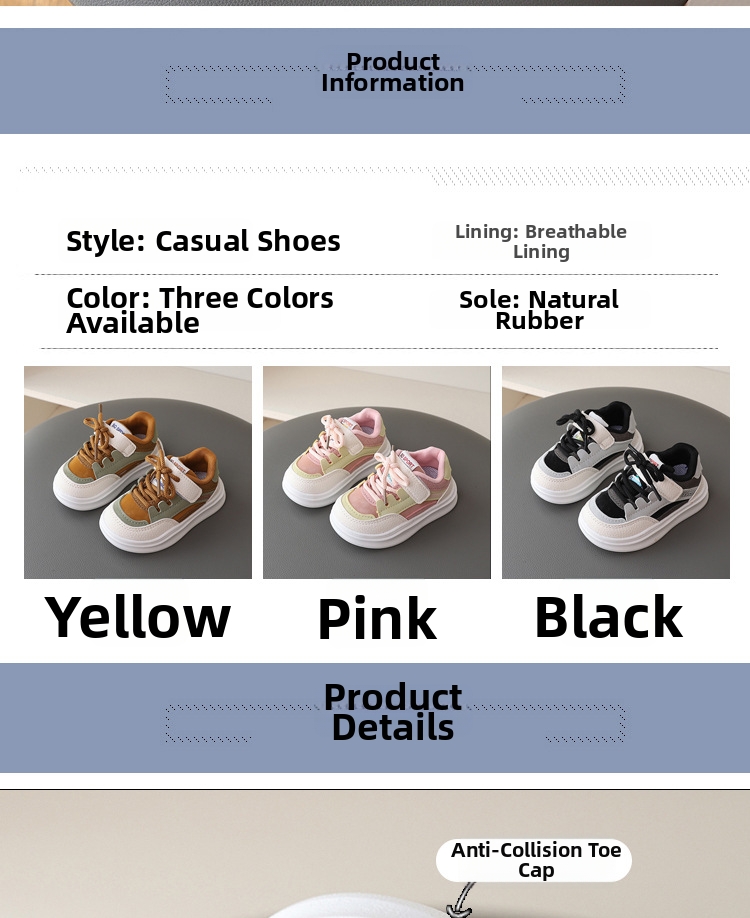Baskets confortables pour enfant et chaussures de marche bébé_voghion.com