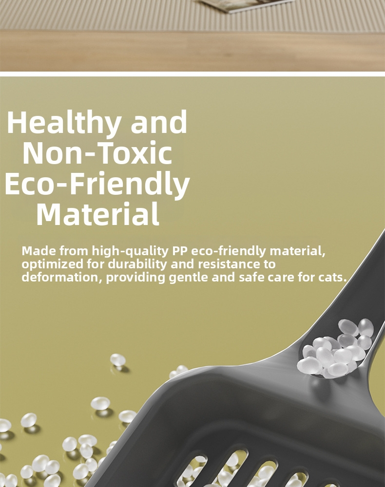 Qinggu Extra Large Olive Dreischicht-Katzentoilette mit Schublade, UV-C-Sterilisation, spritzwassergeschützt, Haustierbedarf_voghion.com