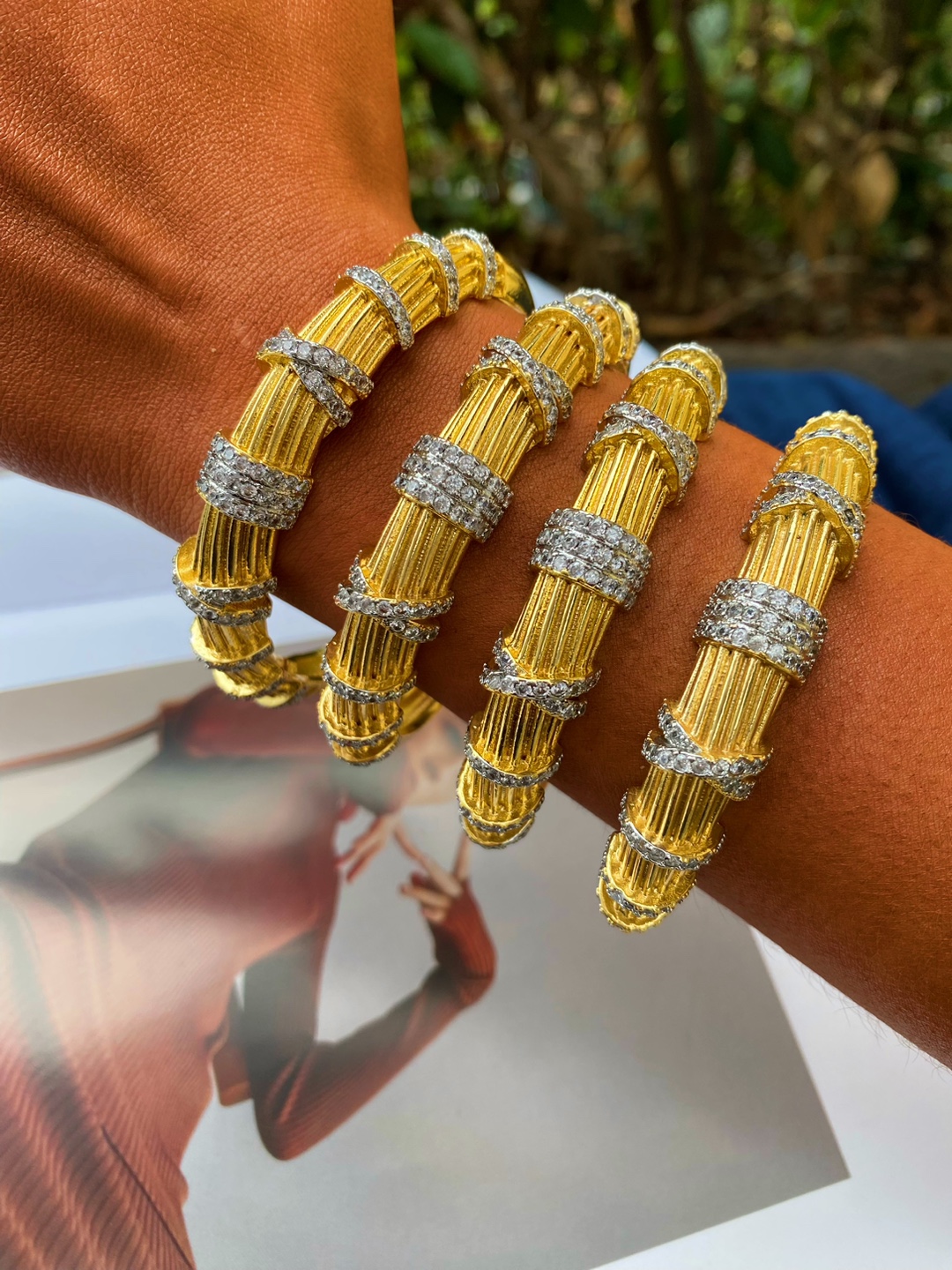 5g Weight Rings, Bangle Classification Wholesale Jewelry Glam Classic Style Geometric Copper Plating Rings Bangle