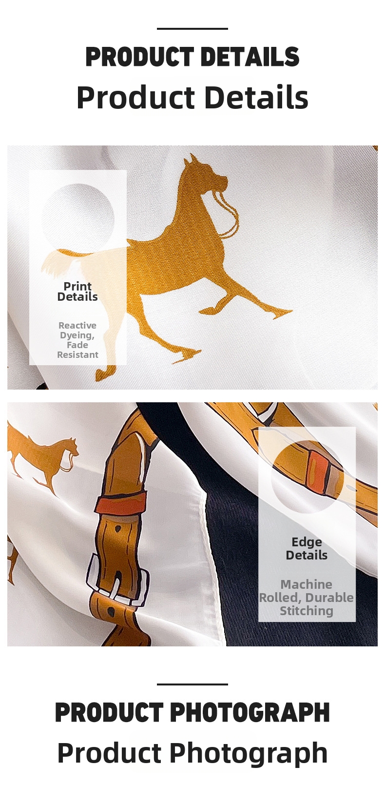 Small Square Scarf For Women Silk Neckerchief Versatile Accessory_voghion.com