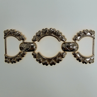 Hot Fashion Women's Alloy Belt Chain Accessories Buckle Clothing Accessories Waist Accessories Hardware Double Ring Buckle Dress