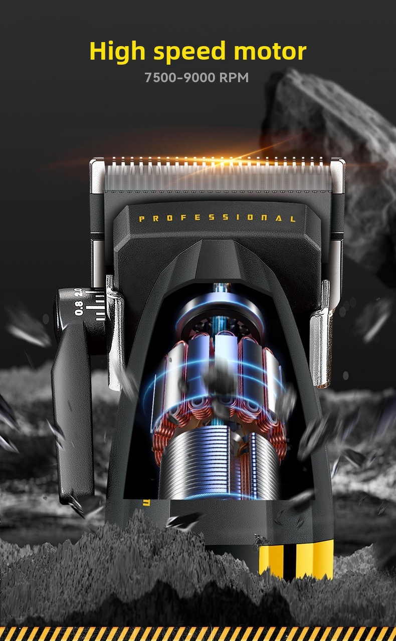 Cortapelo profesional con pantalla digital y alta velocidad_voghion.com