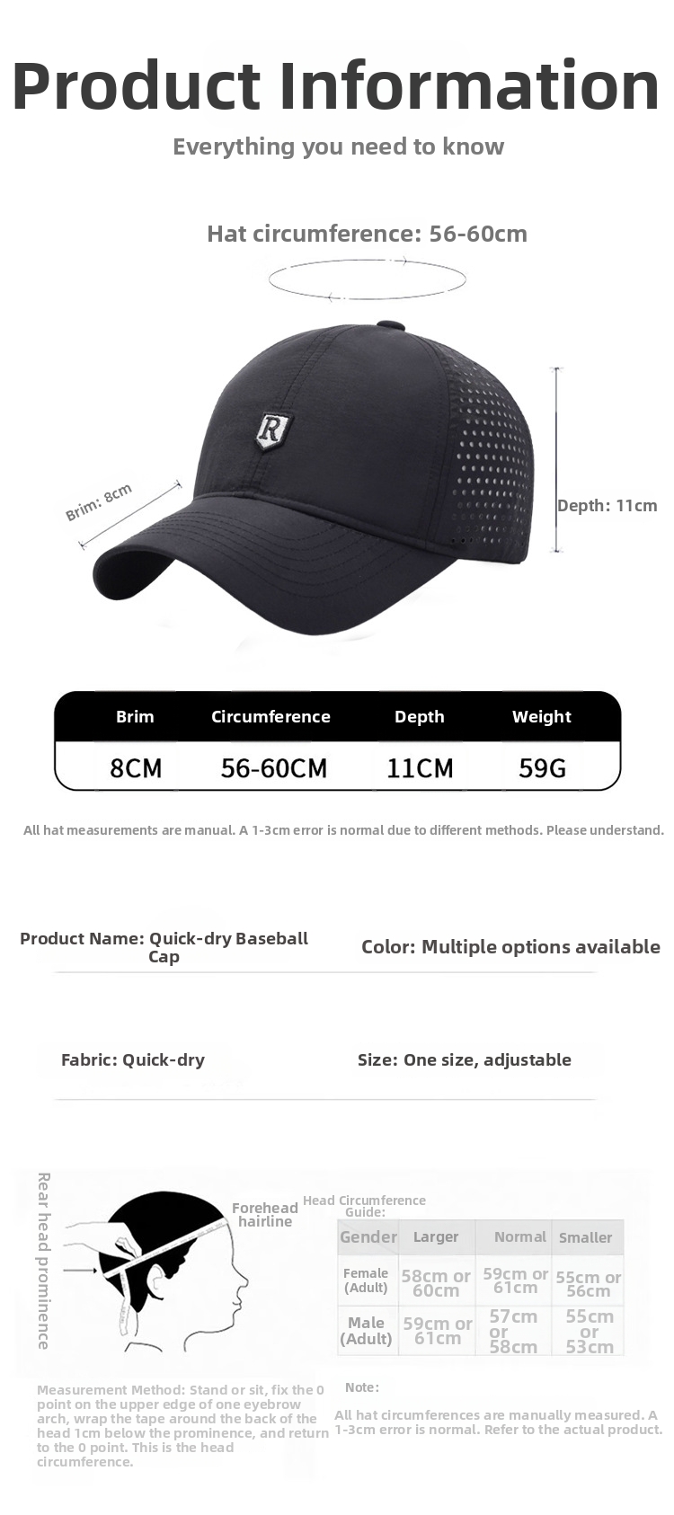 Quick Drying Breathable Mesh Baseball Cap For Women Sun Protection_voghion.com