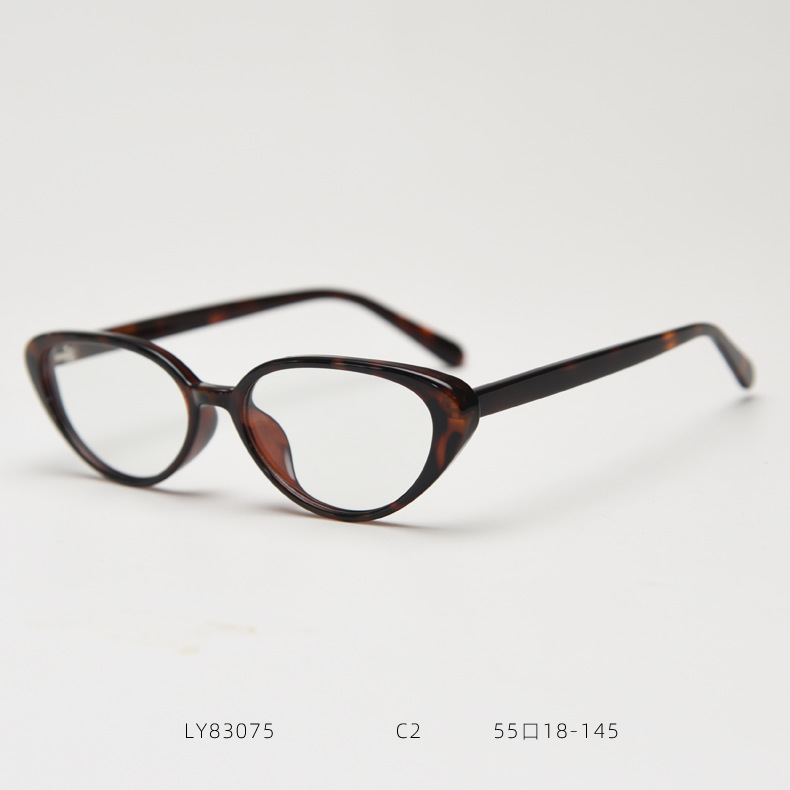 Retro Cat Eye Glasses Frames For Women Acetate Artistic Style_voghion.com