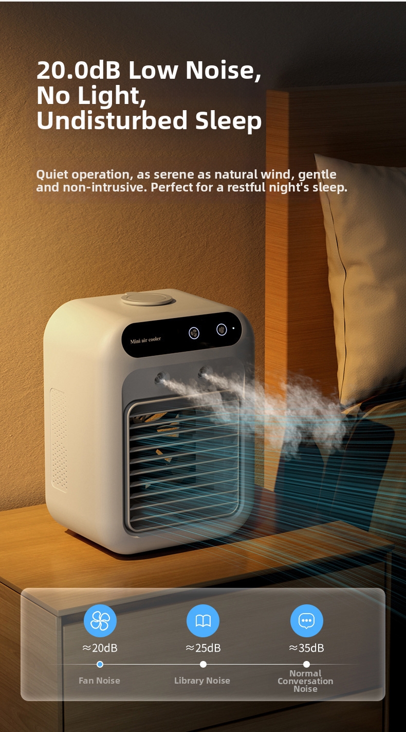 Mini Luftkühler Tischventilator Mit Befeuchter Für Zuhause_voghion.com