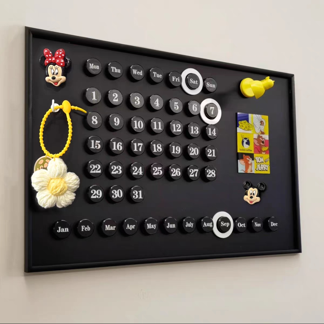 磁吸黑板电表箱遮丑神器配电箱遮挡装饰画免打孔新款冰箱贴展示板