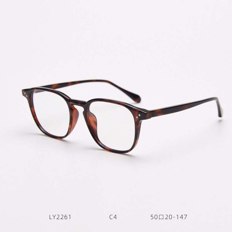 Unisex Retro Eyewear Frames Japanese Korean Style Artistic Look_voghion.com