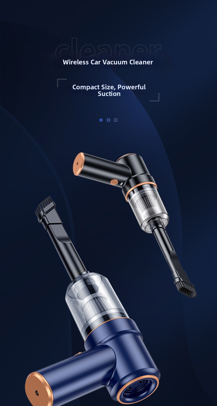 Cordless Car Vacuum Cleaner Portable Handheld High Powered Mini_voghion.com
