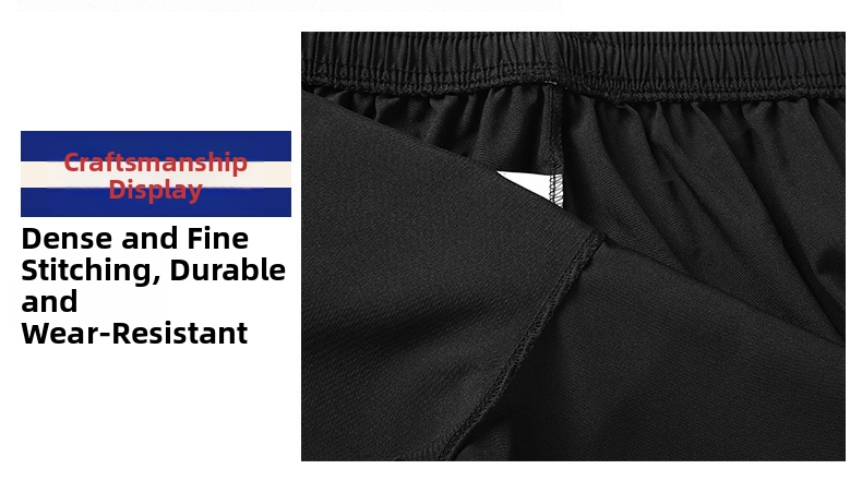Men's Quick Drying Ice Silk Sports Shorts Loose Fit For Running_voghion.com