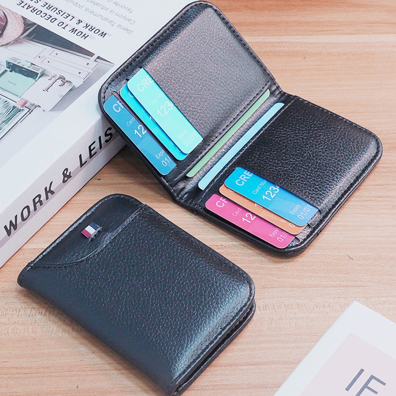 Bolsa de tarjetas de explosión ultra delgada tarjeta de identificación bancaria pequeña tarjeta de autobús tarjeta de almuerzo del campus tarjeta de crédito para hombres