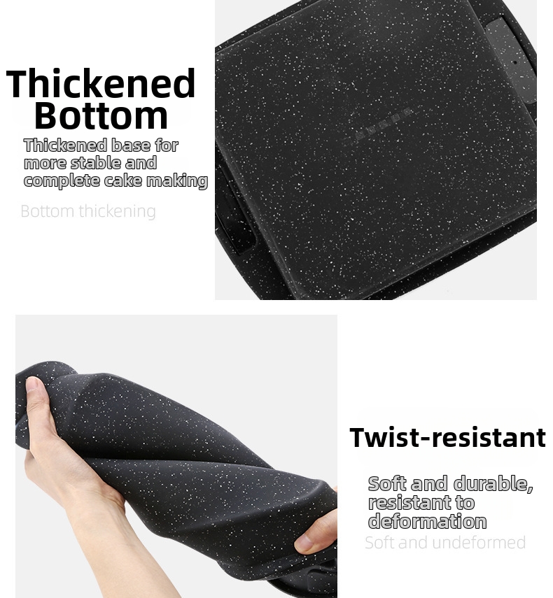 Square Silicone Cake Molds High Temp Resistant Kitchen & Household Baking Tools_voghion.com