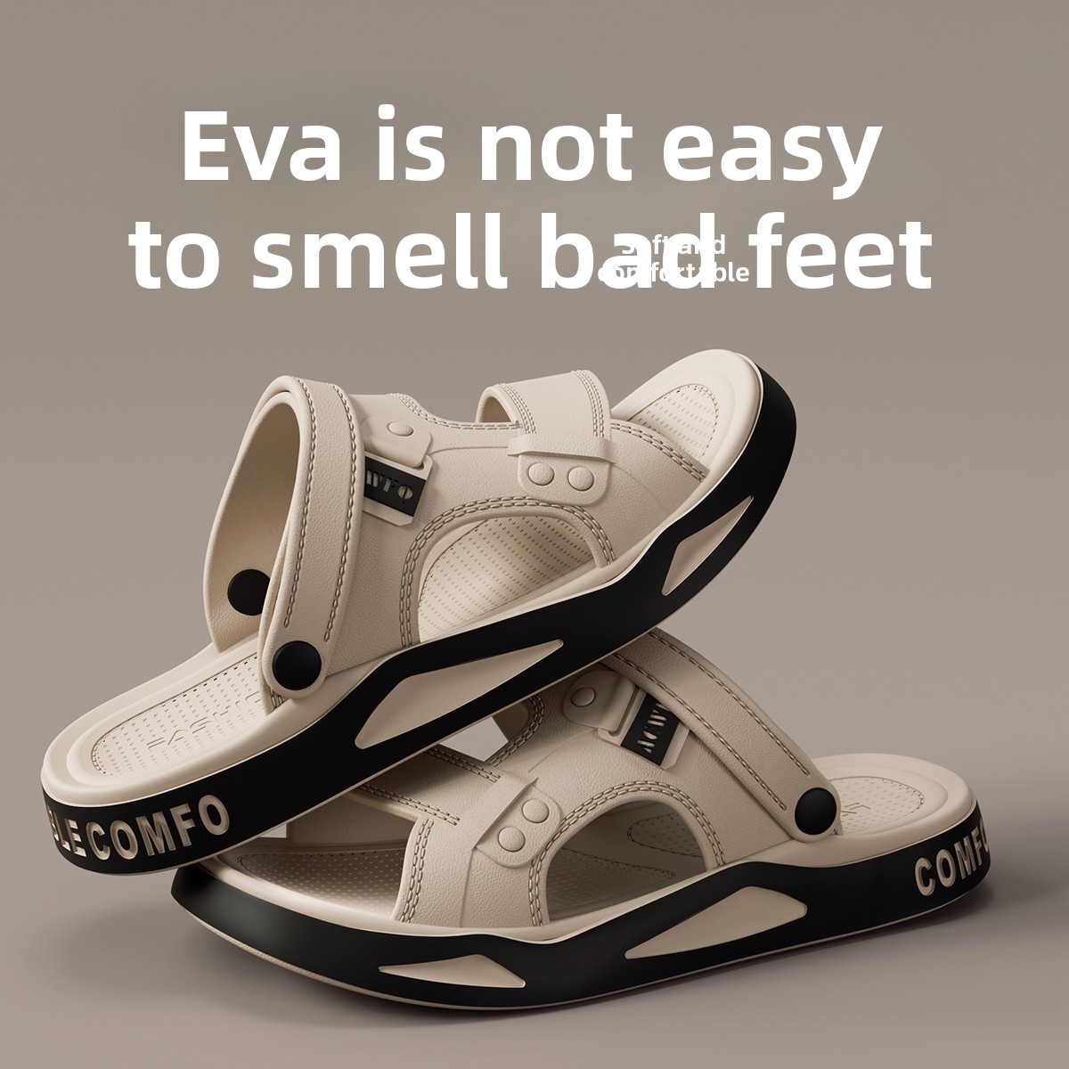 Slippers Men's Summer Wear 2026 Sandals Large Size Non-slip Eva Outdoor Beach Sandals_vogvips.com