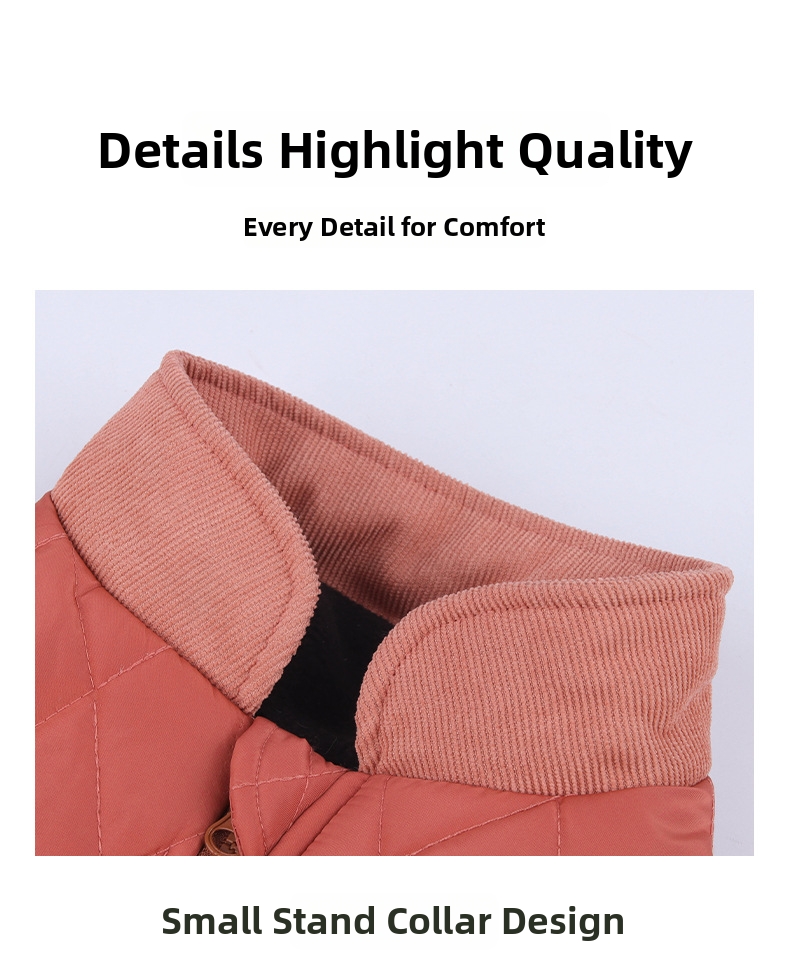 Dog Winter Padded Coat With Integrated Harness For Small Breeds_voghion.com
