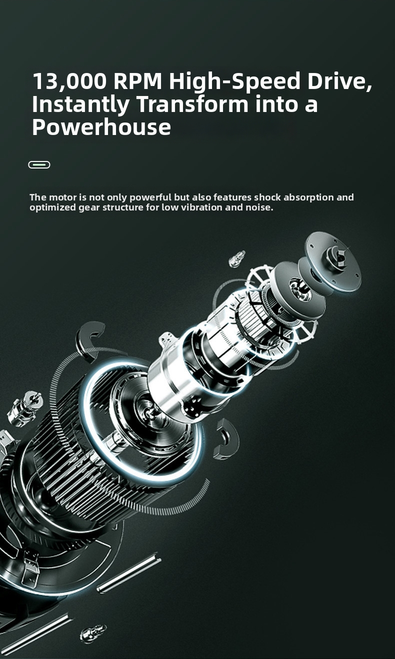 Electric Shaver For Men With Digital Display And Three Blades_voghion.com