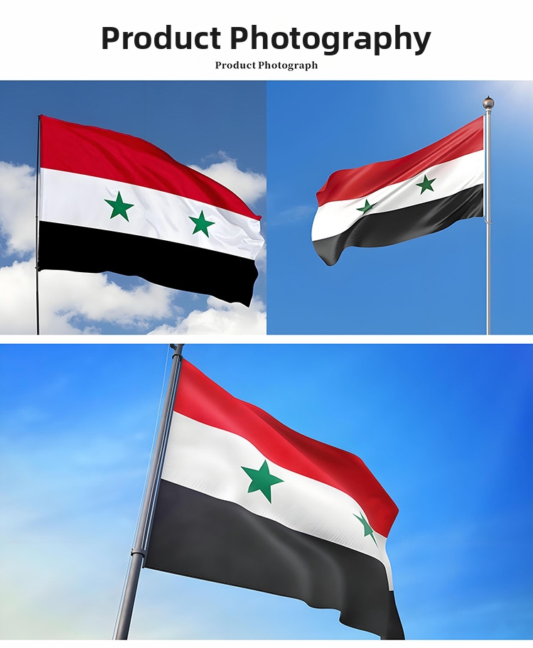 Flaga syrii do dekoracji ogrodu i tarasu_voghion.com