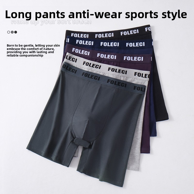 Calzoncillos bóxer de algodón transpirable para hombre_voghion.com