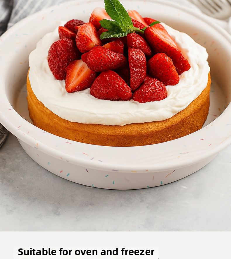 Silikone kageform til mousse og bagning - rund form_voghion.com