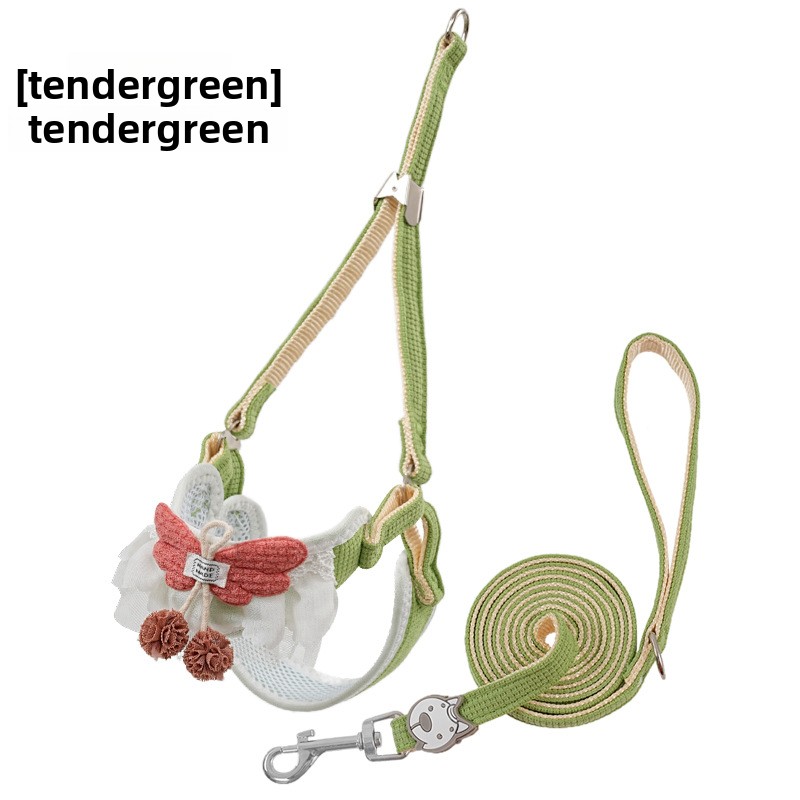 Dog Harness And Leash Set For Small And Medium Dogs Comfortable_voghion.com