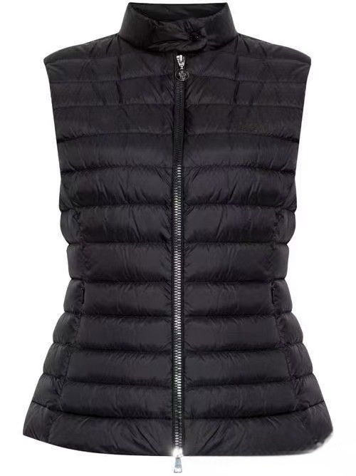 2025 Mengjia New Women's Stand Collar down Vest Fashion Big Brand Same Design Slim and Versatile