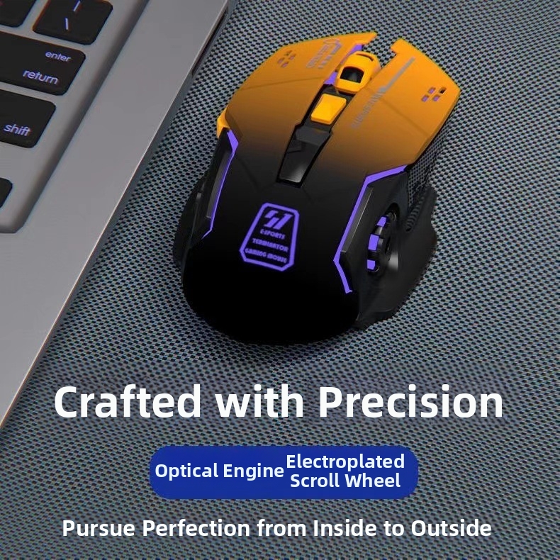 Wireless Gaming Mouse For Laptop And Desktop Computer_voghion.com