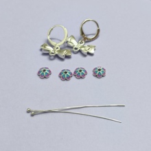 ���h��Ȧ���۴ֶ��h925�yɫ��ɫ���^�����y̩�y���y���h���DIY��
