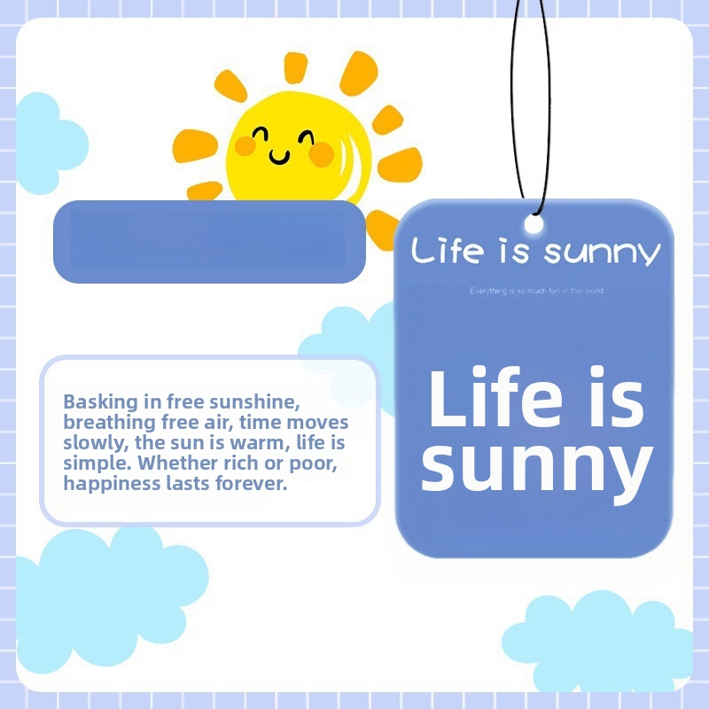 Car Air Freshener Long Lasting Light Fragrance Interior Decoration Odor Removal Blessings Perfume Beauty Health_voghion.com