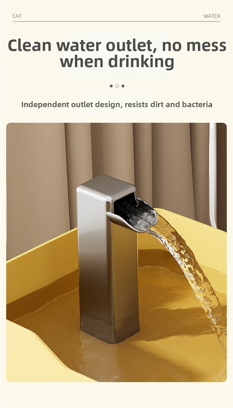 Automatic Pet Water Fountain Large Capacity For Cats And Dogs_voghion.com