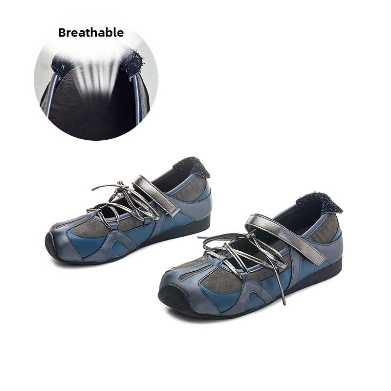 White Genuine Leather Insole Women's Shoes 2cm Height Increasing Bow Knot Mary Jane New Style Single Shoes For Women_vogvips.com