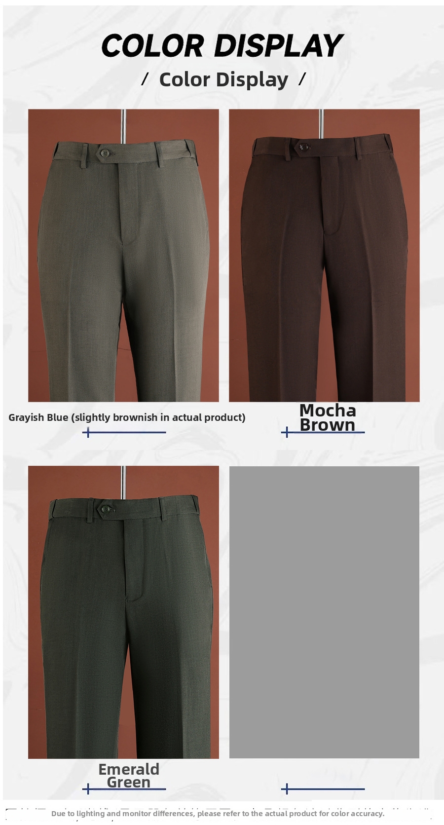 Spring/Summer Men's Casual Commuter Trousers British Style Skinny Fit Wrinkle Resistant Versatile Retro Designer Suits & Blazers_viptrois.com