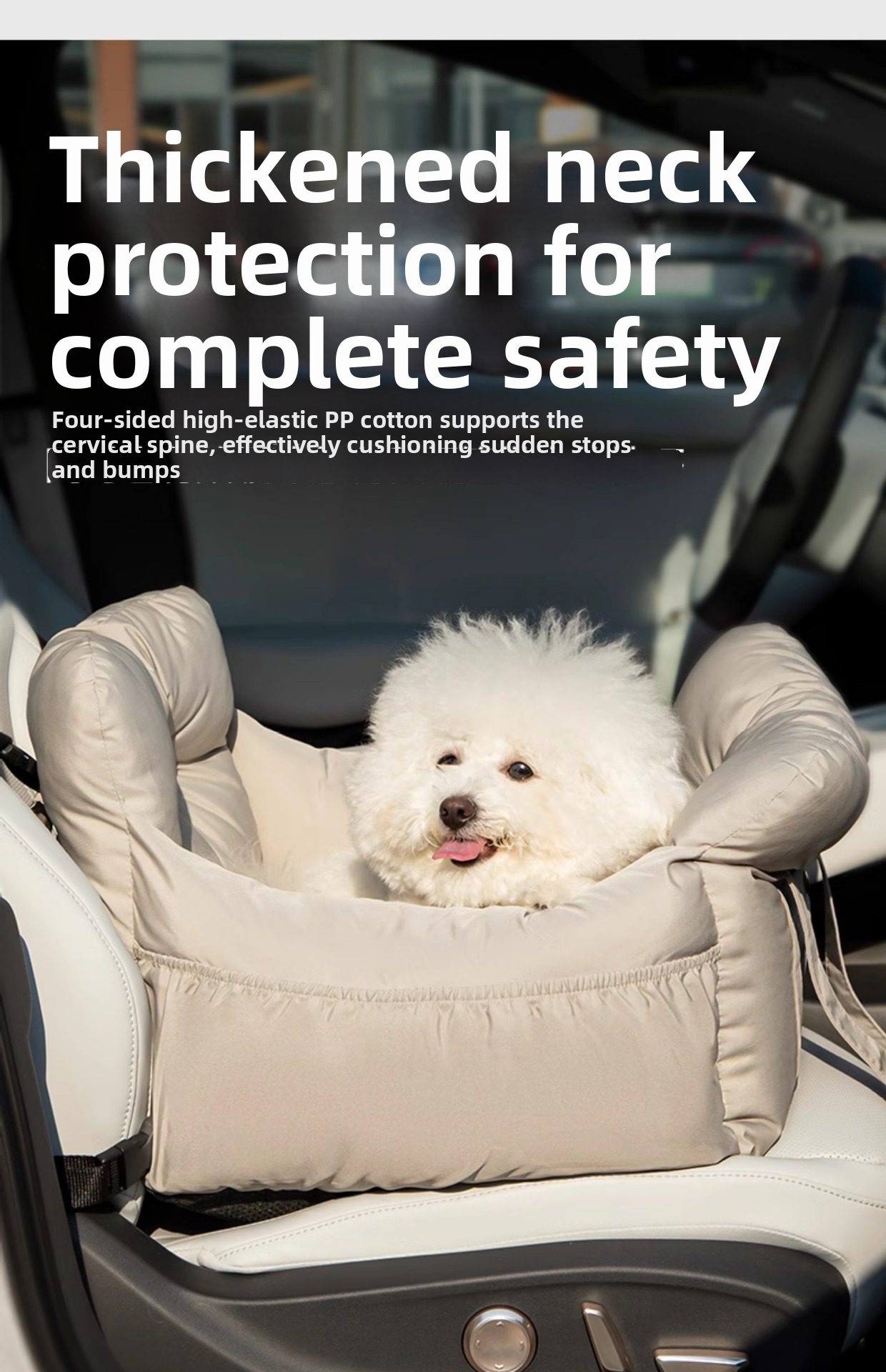 Hundesitz Für Das Auto Und Abnehmbarer Tierkennel Für Hunde_voghion.com