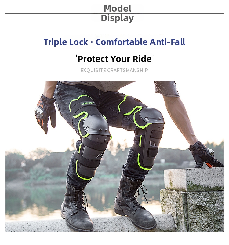 Motorcycle Knee & Elbow Pads Protective Gear For Off-road Riding_voghion.com