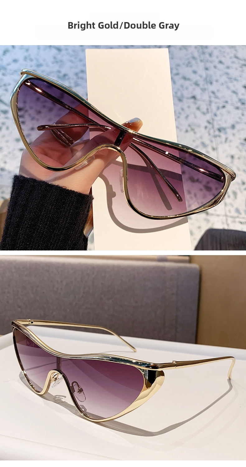 Moderna retro cat eye solglasögon för män och kvinnor_voghion.com