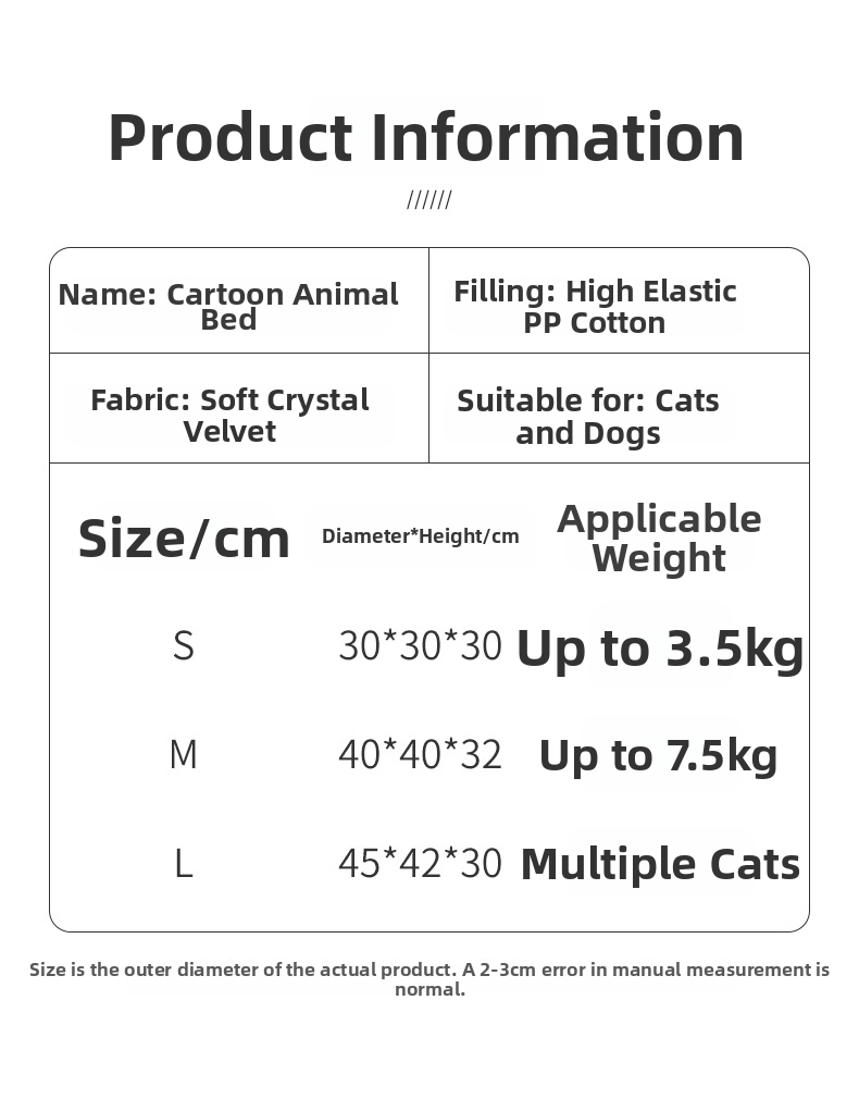 Enclosed Cat Bed For Cats And Kittens Warm Pet Cave House Bed_voghion.com