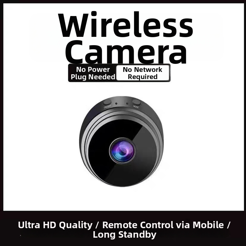 Kablosuz Ev Güvenlik Kamerası HD İzleme, Monitör veya Güç Kablosu Gerektirmez, Telefonlar İçin Akıllı Dijital Güvenlik Cihazı_voghion.com