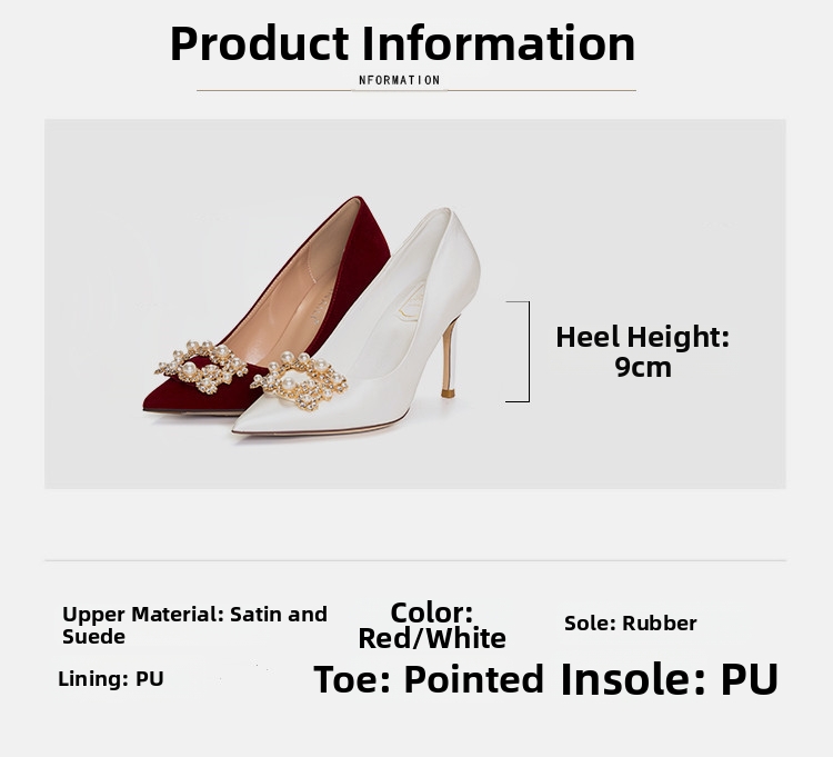 Witte high heels van satijn met strassgesp bruidsschoenen_voghion.com