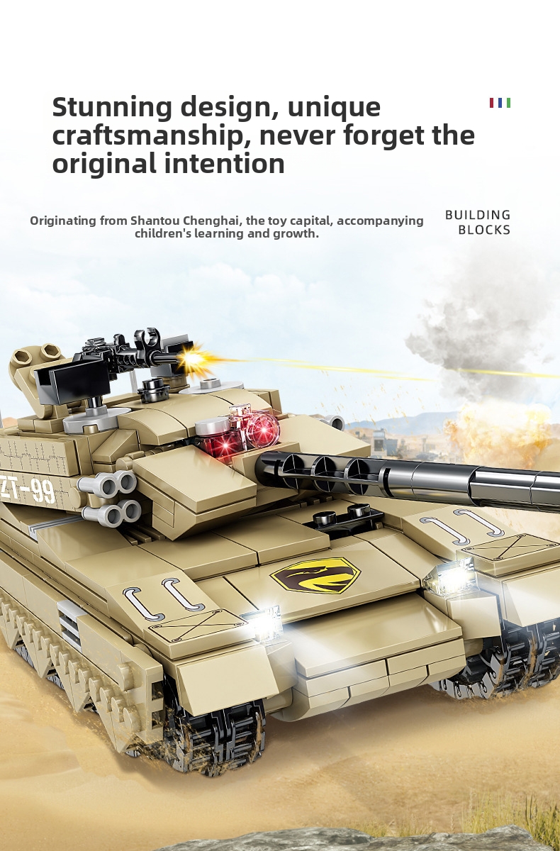 Educational Building Block Models Compatible With Military Aircraft Carrier Tank Airplane Destroyer Small Particle Toy For Kids_voghion.com