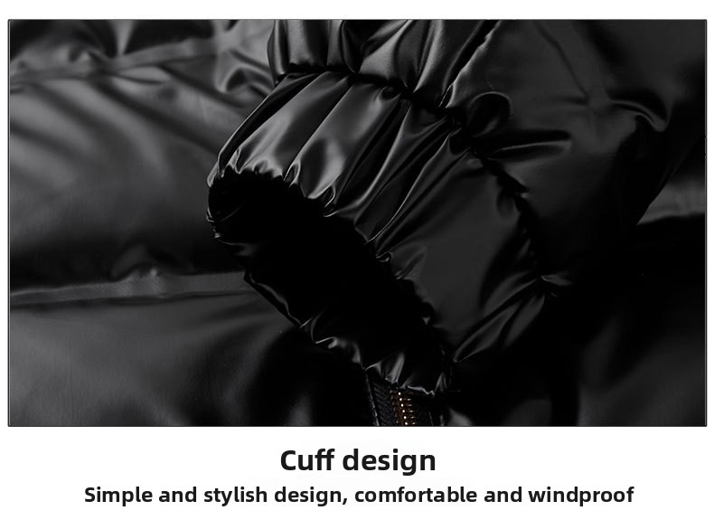 Winter New Men's Fashion Trend Stand-up Collar Jacket Versatile Casual Solid Color Jacket_viptrois.com