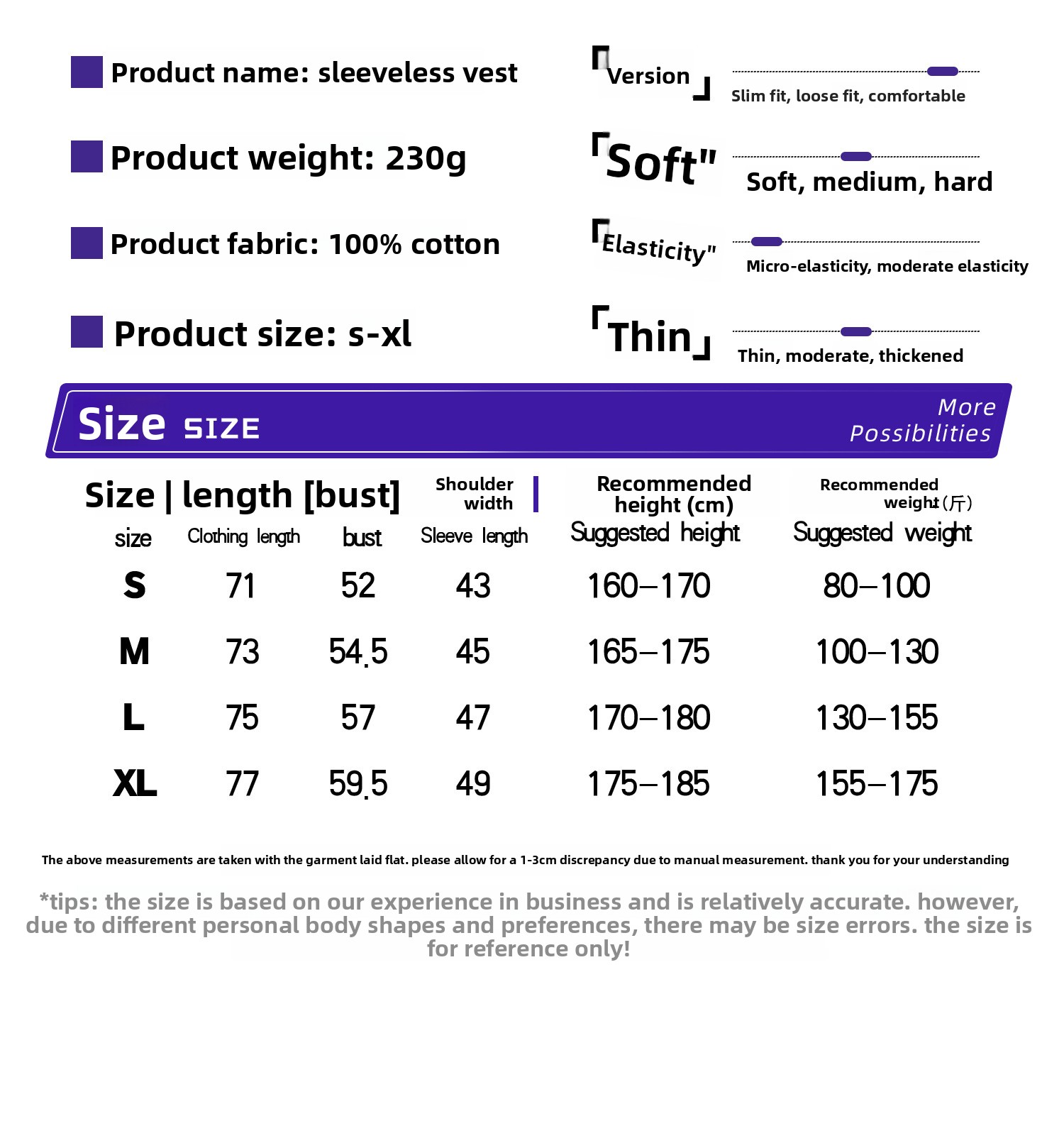 2026 New 230g Pure Cotton Xinjiang Cotton Double Yarn Wide Version Street Tide Fitness Heavy Summer Sleeveless Vest T-shirt Men_viptrois.com