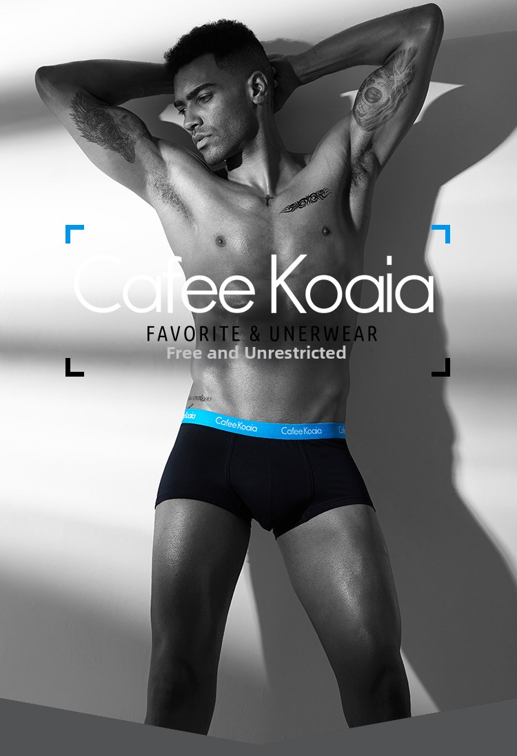 Men's Boxer Briefs Cotton Breathable Trunks For All Seasons_voghion.com