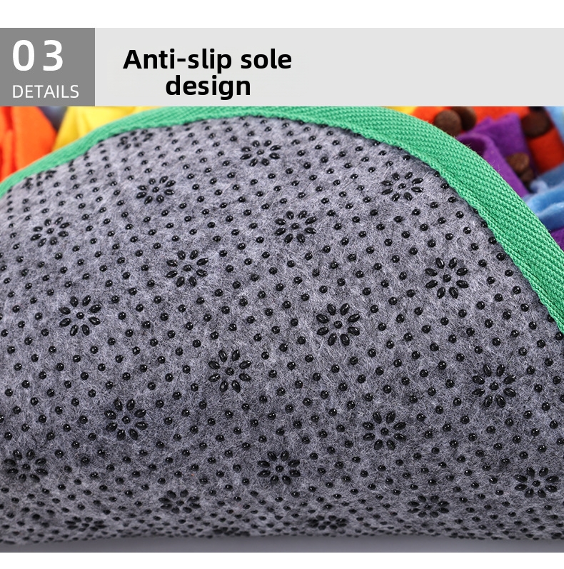 Pet Sniffing Mat For Dogs And Turtles Educational Slow Feeding_voghion.com