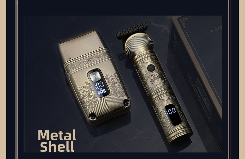Vgr649 tagliacapelli elettrico per uomo professionale kit trimmer_voghion.com