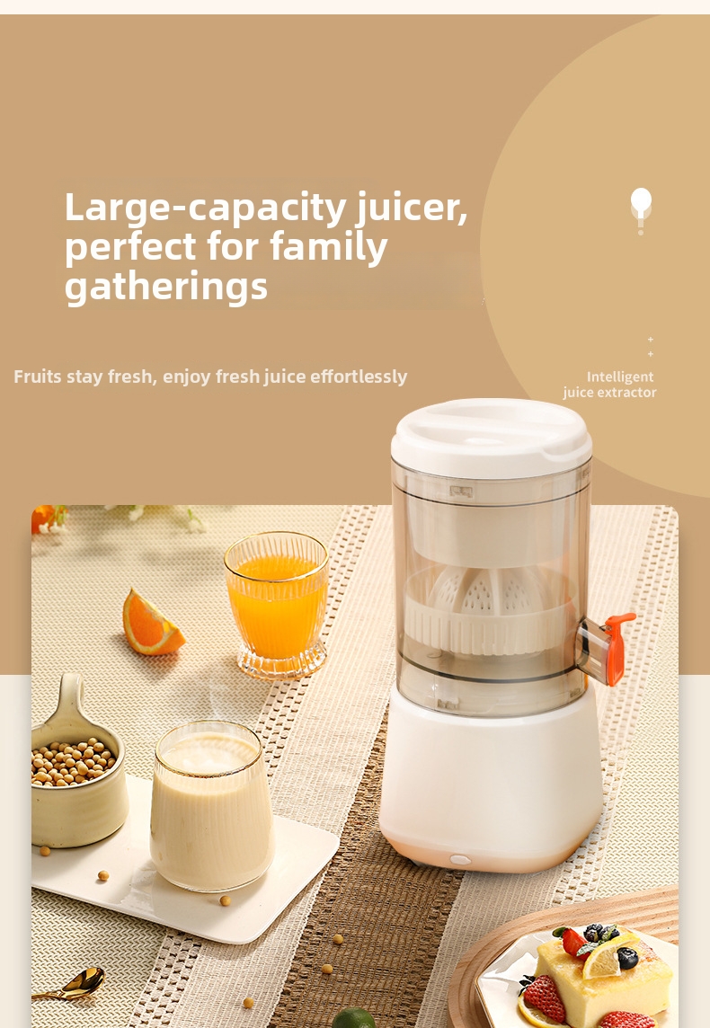 Electric Juicer With Pulp Separation For Home Use Portable_voghion.com
