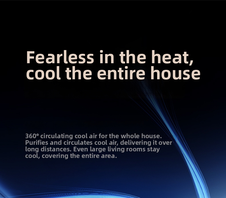 Ventilatore circolatore d'aria silenzioso per casa e camera da letto_voghion.com