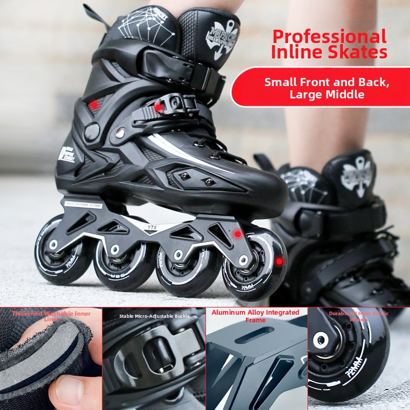 Adult Inline Skates Freestyle Speed Roller Skates For Men And Women Professional Ice Skates Sports Outdoor Equipment_voghion.com